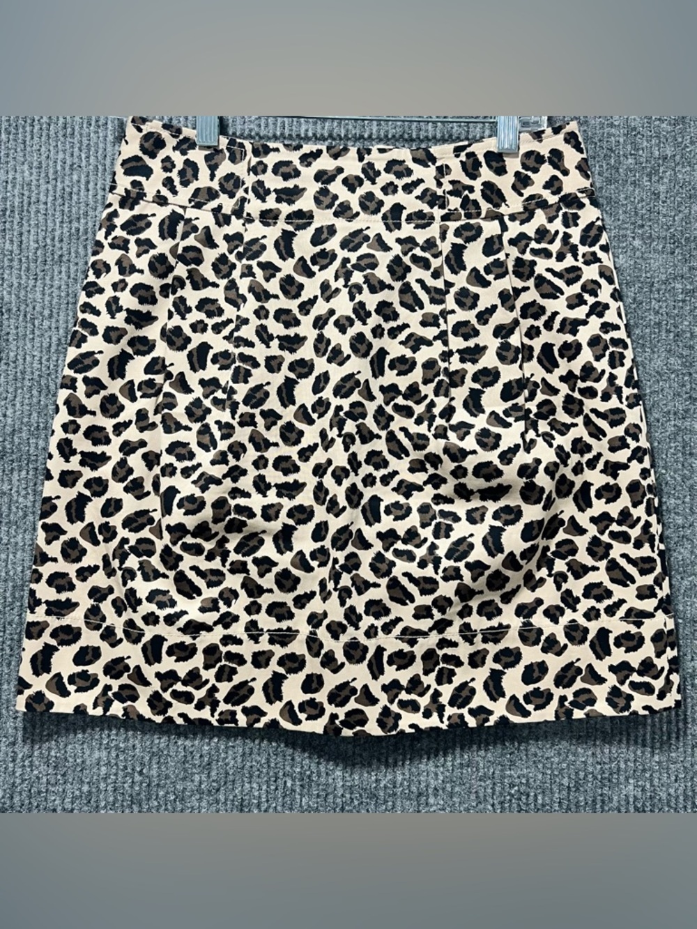 Marc by Marc Jacobs Leopard Print A-Line Mini Skirt
